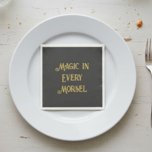 Custom Mystic Gold Bachelorette  Napkins