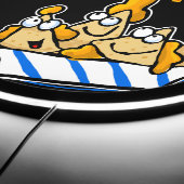 Custom Nachos Con Queso Mexican Food Advertising LED Sign (Edge)