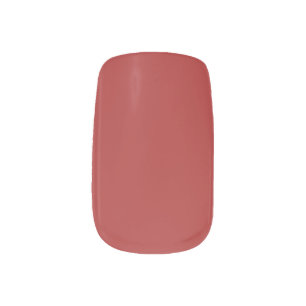 Custom Nail Art - Firebrick