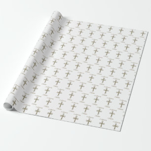 Custom Name, 10th Anniversary of Ordination Wrapping Paper