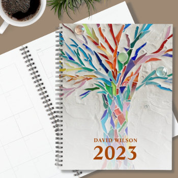 Custom Name 2023 Planner by SewMosaic at Zazzle