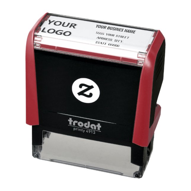 Custom Name Address Personalized Self-inking Stamp (Product)