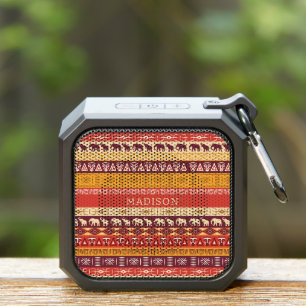 Custom Name African Pattern Bluetooth Speaker