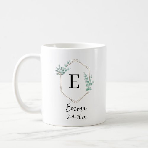 Custom Name and Baptism Date JW Gifts Coffee Mug