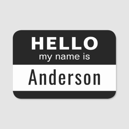  Custom Name and can edit color Name Tag