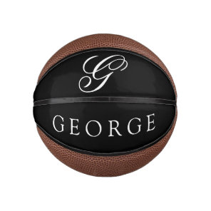 Custom Name and Color Mini Basketball