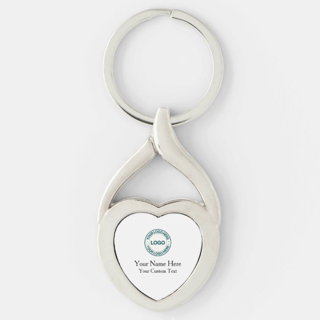 Custom Name and Logo Keychain (Front)