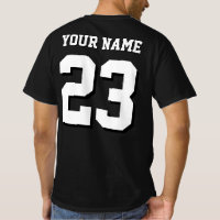 Custom Name and Number Jersey Sports