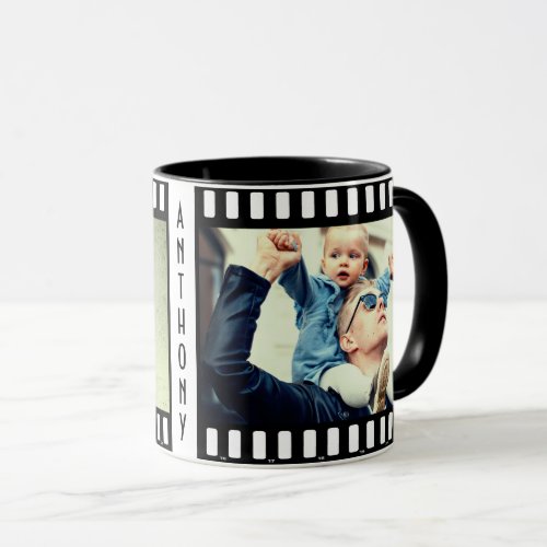 Custom name and photo mug