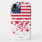 Custom Name and State | Grunge US American Flag