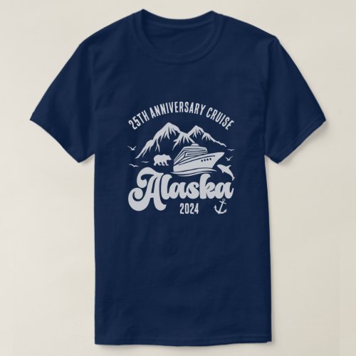 Custom Name and Year Alaska Cruise T_Shirt