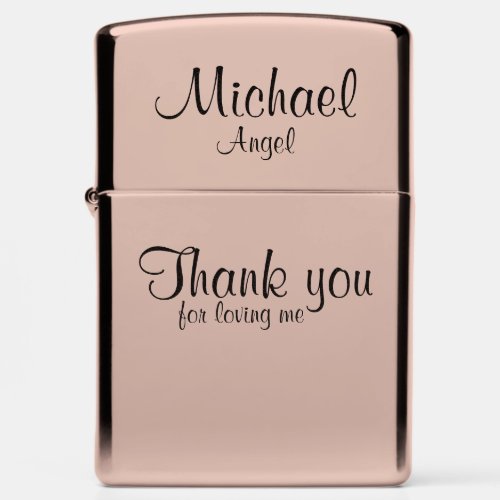 Custom Name Anniversary Gift for Men Lighter 