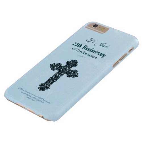 Custom Name  Anniversary Year Ordination Priest Barely There iPhone 6 Plus Case