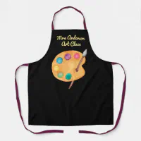 Personalized Artist Apron Smock with Art Supplies