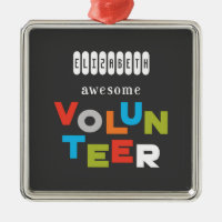 Custom Name, Awesome Volunteer Appreciation