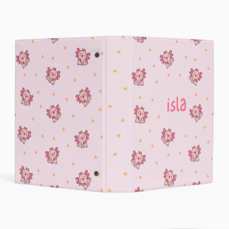 Custom Name Axolotl Binder