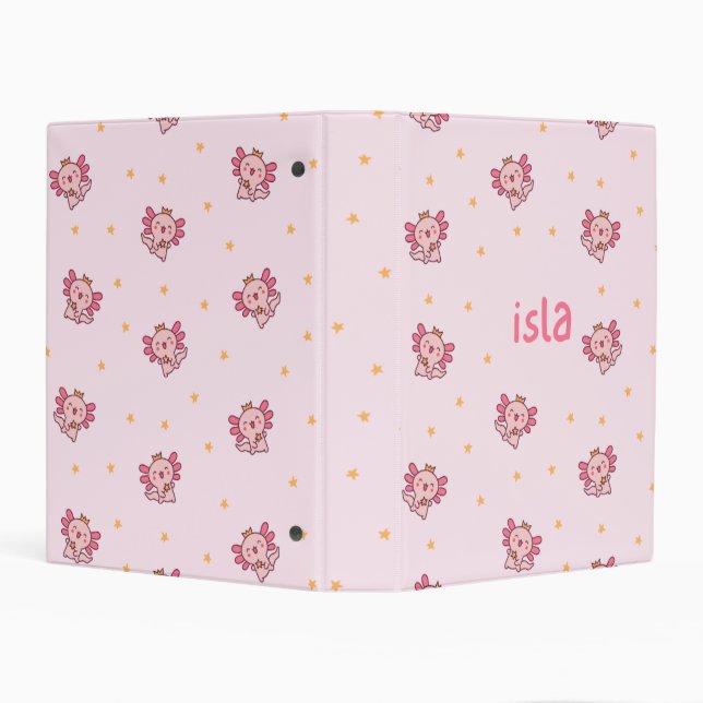 Custom Name Axolotl Binder (Background)