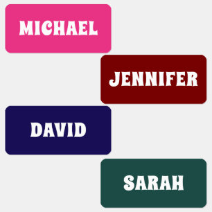Custom Name Baby & Kids Clothing Labels