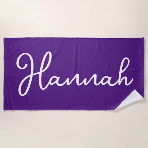 Custom Name Bach Trip Personalized Bachelorette Beach Towel