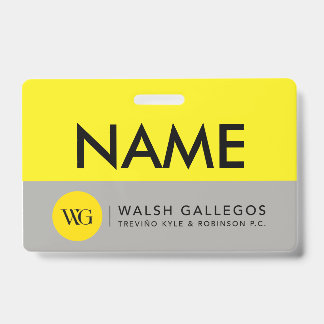 Custom Name Badge