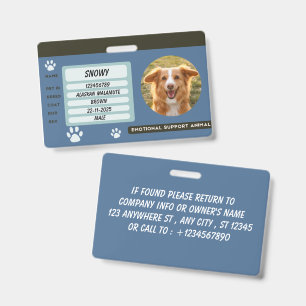 Custom Name Badge Employee ID Button
