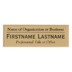 Custom Name Badge - Name of Organization or Church