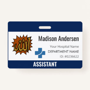 Custom Name Badges Badge ID Card Reel Holder