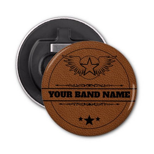 Custom Name Band Merch Country Western Rock  Roll Bottle Opener