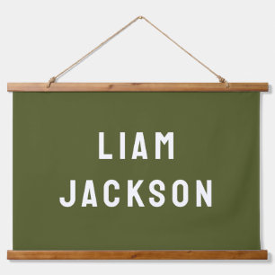 Custom Name Banner Personalized Nursery Wall Art