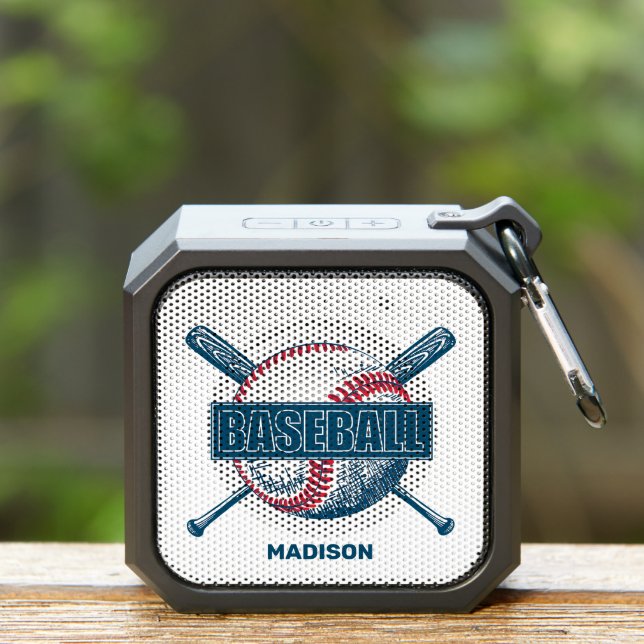 Custom Name Baseball Bluetooth Speaker (Insitu(Outdoor))