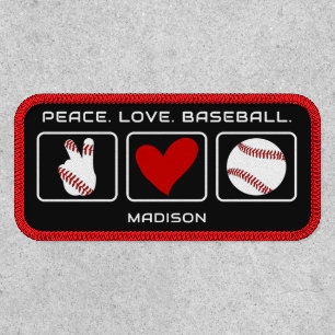 Custom Name Baseball Patch