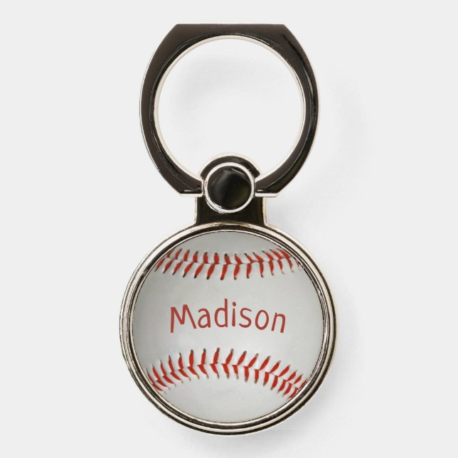 Custom name Baseball phone grip (Front)