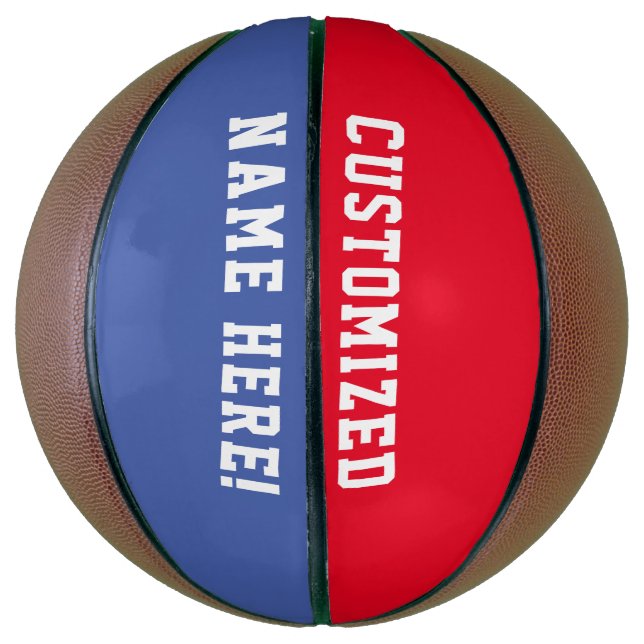 Custom Name Basketball (Vertical)
