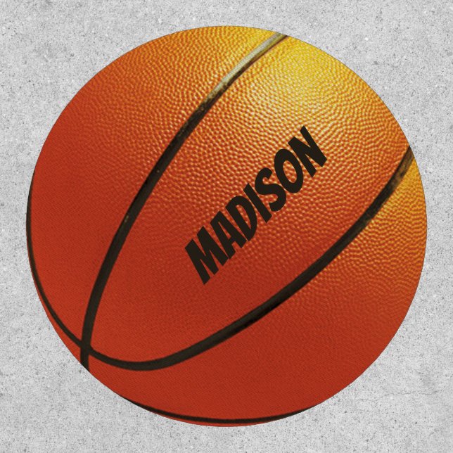 Custom name Basketball Patch (Front)