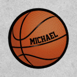 Custom Name Basketball Patch at Zazzle