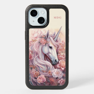 Custom Name Beautiful Unicorn iPhone 15 Case