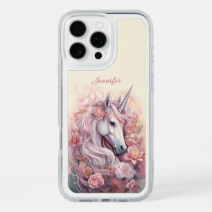 Custom Name Beautiful Unicorn iPhone 16 Pro Max Case