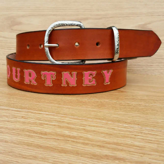 Personalized hotsell name belts