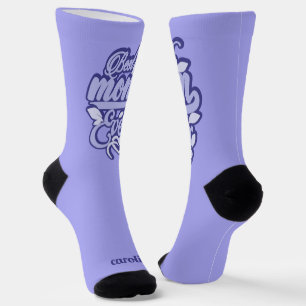 Custom Name "Best Mom Ever" Socks