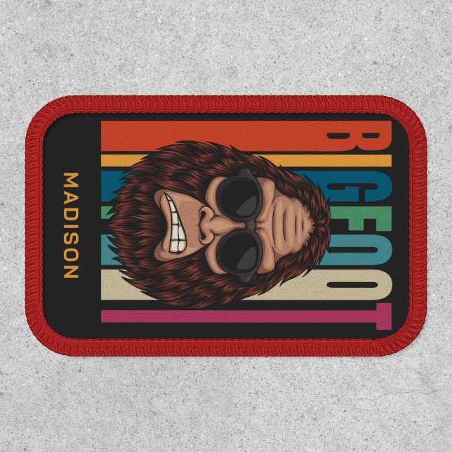 Custom Name Bigfoot Patch (Front)