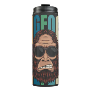 Custom Name Bigfoot Thermal Tumbler