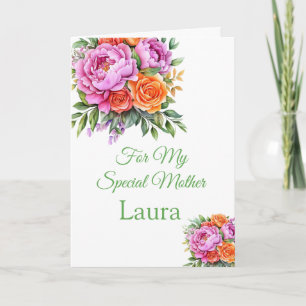 Custom Name Birthday Card