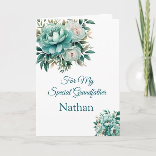 Custom Name Birthday Card