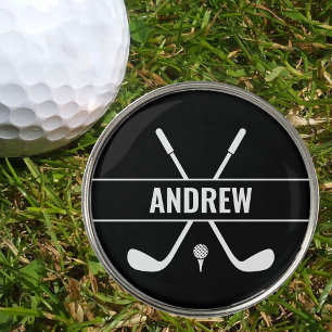 Custom Name Birthday Gifts For Golfer Personalized Golf Ball Marker