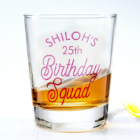 Custom Name Birthday Squad Party