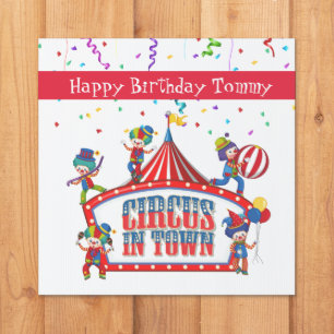 Custom Name Birthday Yard Sign