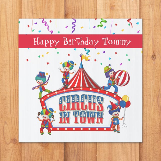 Custom Name Birthday Yard Sign (Insitu)