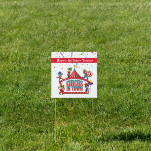 Custom Name Birthday Yard Sign