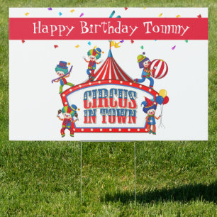 Custom Name Birthday Yard Sign