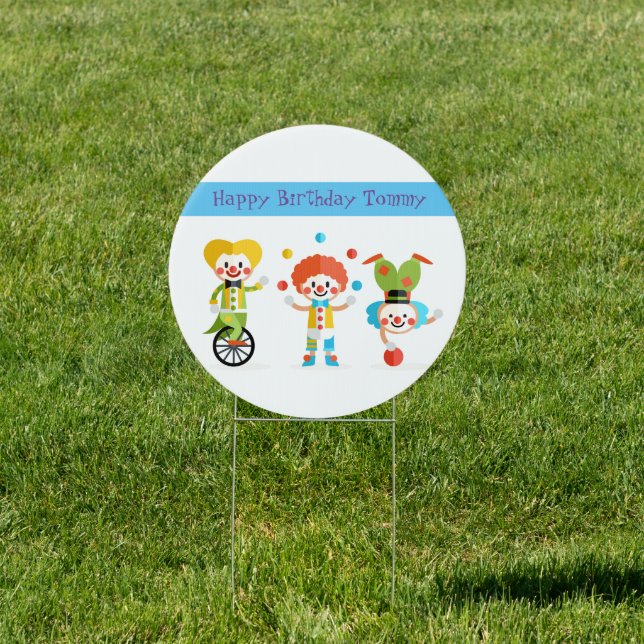 Custom Name Birthday Yard Sign (Insitu)